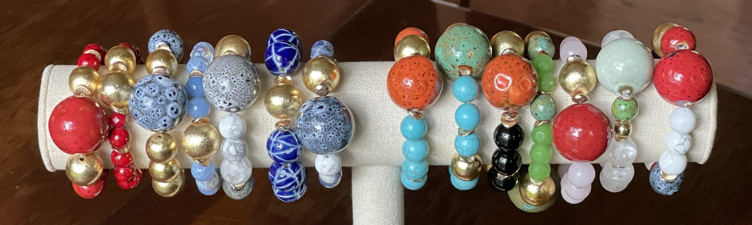 Big Bead Bracelets